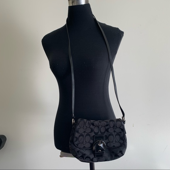 Coach Minimalist Mini Monogram Signature Cross Body Bag - Picture 13 of 15